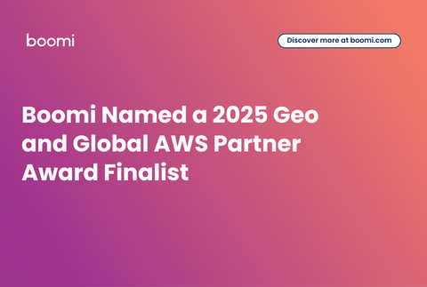 Boomi AWS Partner Award Finalist 2025: Accelerating Global Innovation on AWS